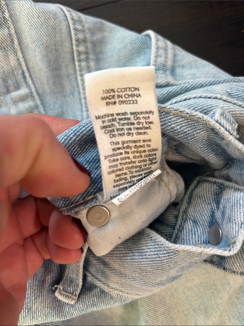 PacSun Pale Blue Wide Baggy Leg Cargo Jeans Size 28 x 30 - Picture 3 of 9